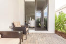 Side patio