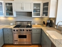 Well-appointed kitchen with Viking stainless 