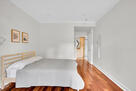 Master suite with walk-in closet