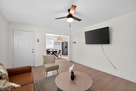 Perfect lighting and open seating area for re
