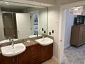 Double Vanity in bathroom