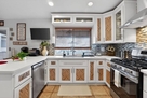 Kitchen Area with Swimming Pool View