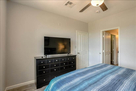 50" Smart TV in Master Bedroom
