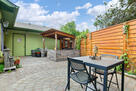 Perfect Location, Tiki Backyard Layout