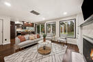 Open kitchen connecting to main living area