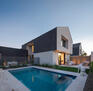 Pool Courtyard / Evening Exterior