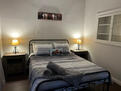 Bedroom 2 with queen bed & 55inch tv