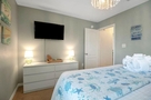 Bedroom #2 with TV and dresser