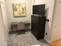 Bedroom #2 with flatscreen TV