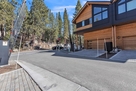 Front view of home with bear box and security
