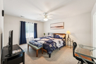 Large Primary bedroom with King bed and large