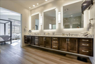 Master Bath Special 
Studio lighting, Double