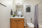 Guest bathroom sink
