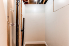 storage closet in basement