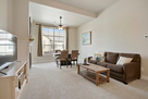Spacious living room with custom made La-Z-Bo