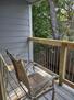 Upstairs deck