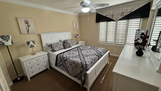 The first floor in-laws bedroom with private 