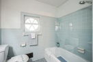 Hall bath vintage tile work