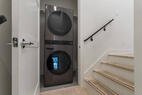 Full-size in-unit washer and dryer