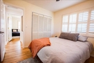 Master bedroom with lots of natural light