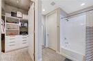 closet, tub, water closet view