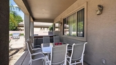 Outdoor dining and Hot Tub