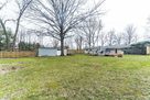 Large fenced back yard. Storage shed not avai