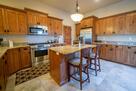 Kitchen with Bosch stainless steel appliances