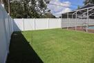 Fenced yard