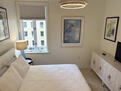 Blackout shade in bedroom