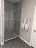 Modern walk-in shower