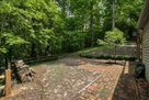 BrickPathway to back side of cabin.