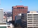 Mt St Helens to north off balcony