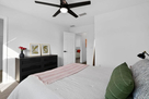 Bedroom 3: 6-drawer dresser + full-length mir