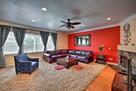 Up to 10 guests can stay in this 3,833-square