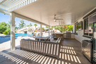 Covered Patio w/ BBQ/Refrigerator, Ceiling Fa