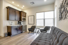 Gen -Suite living room and Kitchenette with F