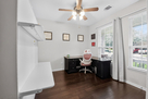 4th Bedroom, currently used as an office