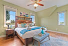 Bedroom 3 w/Queen Bed & Views