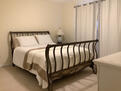 Third bedroom for guests facing the backyard