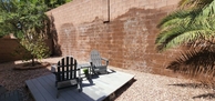 Backyard deck