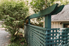 The cottage is close to main house but behind