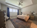 Master bedroom on the main level.