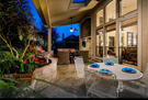 garden area of the yard (2 sides grass)