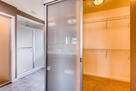 Master BA, walk in shower and closet