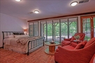 Lower Level Queen Bedroom Suite with sitting