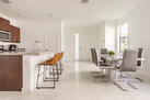 Open concept kitchen and dining room