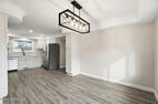 Bright Dining Area with Modern Lighting