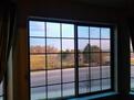 Peaceful views of open space to the east