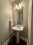 downstairs half-bath